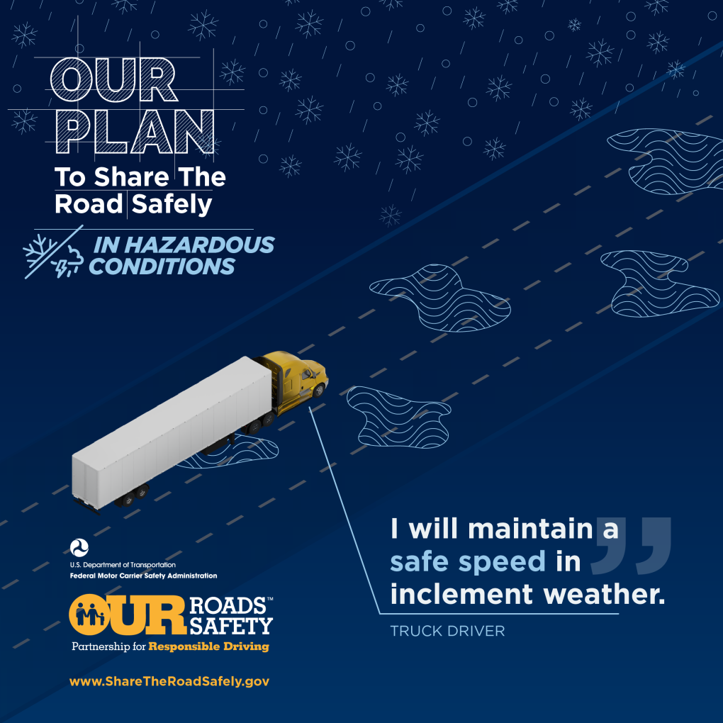 General Safe Driving Shareable Graphics Fmcsa